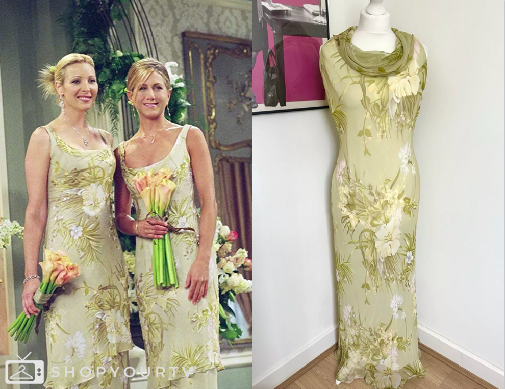 Friends: Season 7 Episode 23 Phoebe and Rachel's Bridesmaid Dresses | Shop Your TV Friends: Season 7 Episode 23 Phoebe and Rachel's Bridesmaid Dresses | Shop Your TV