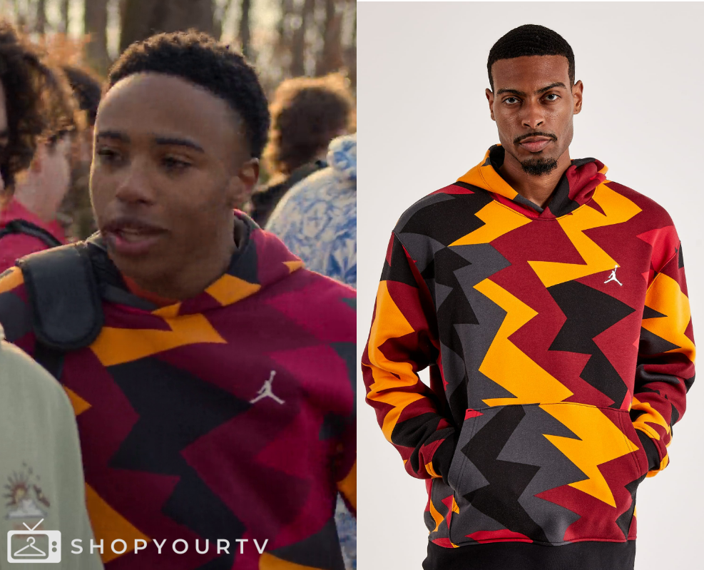 Cobra Kai: Season 6 Episode 4 Pink Colorblock Air Jordan Hoodie | Shop ...