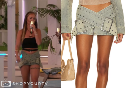 Love Island (UK): Season 11 Episode 43 Nicole’s Belted Mini Skirt