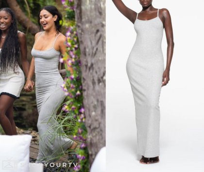 Love Island USA Season 6 Episode 36 Leah s Grey Dress Shop Your TV