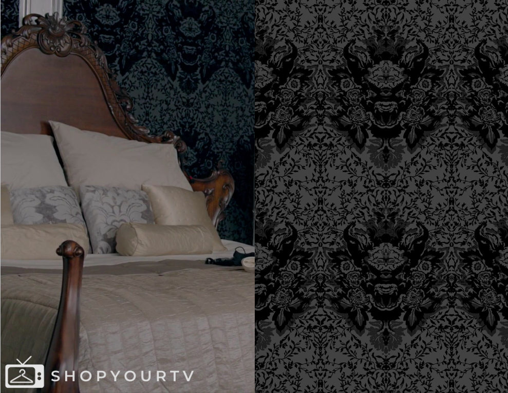 Sherlock: Season 2 Episode 1 Irene's Bedroom Wallpaper | Shop Your TV