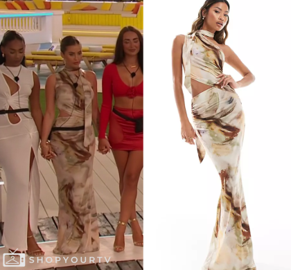 Love Island (UK): Season 11 Episode 38 Emma’s Printed Dress | Shop