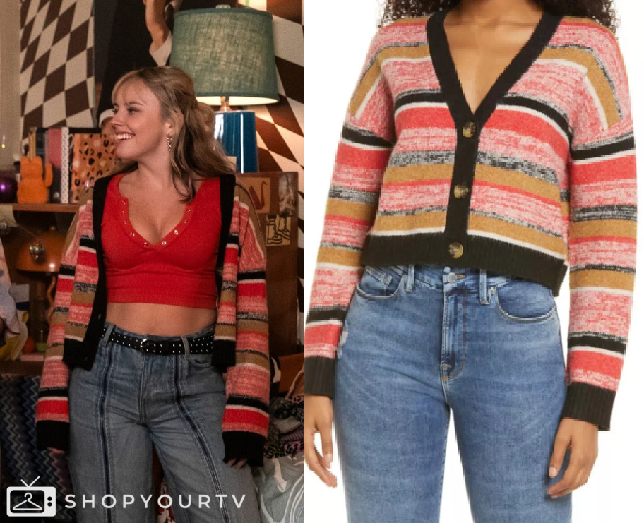 The Sex Lives Of College Girls Season 3 Striped Cardigan Shop Your TV the-sex-lives-of-college-girls-season-3-striped-cardigan-shop-your-tv