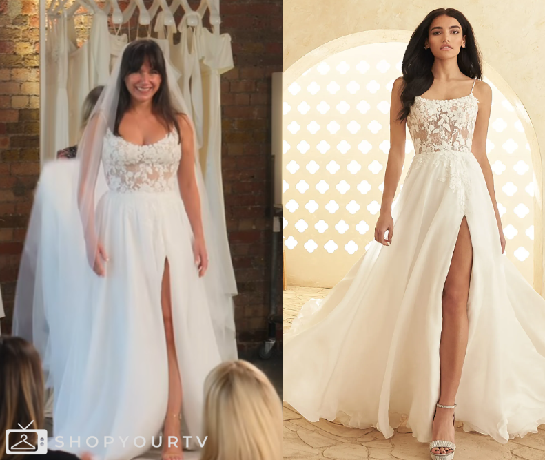Love is Blind UK Season 1 Episode 9 Sabrina s White Wedding Dress Shop Your TV