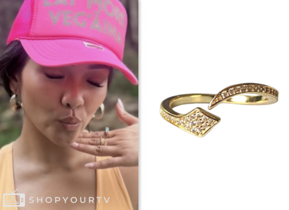 jenn tran, the bachelorette, gold snake ring