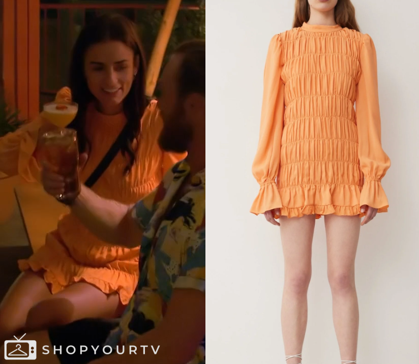 below deck orange dress Where can I find the dress Marina wore in Below Deck Down Under season 3, ep 10?