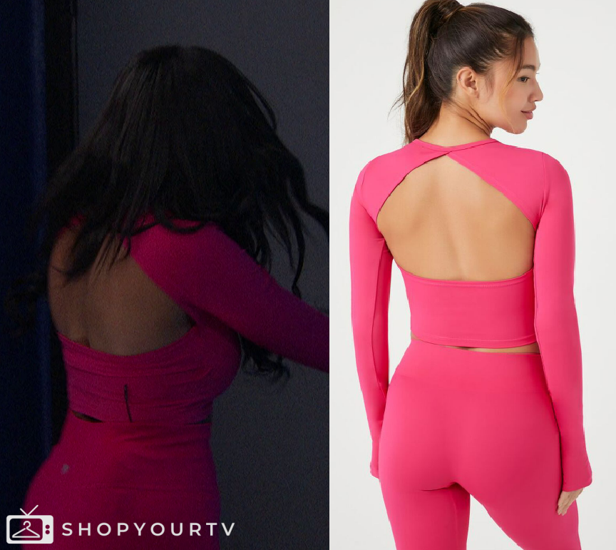 Chel Back Big Brother USA: Season 26 Episode 11 Chelsie's Pink Cut Out Back Top ...