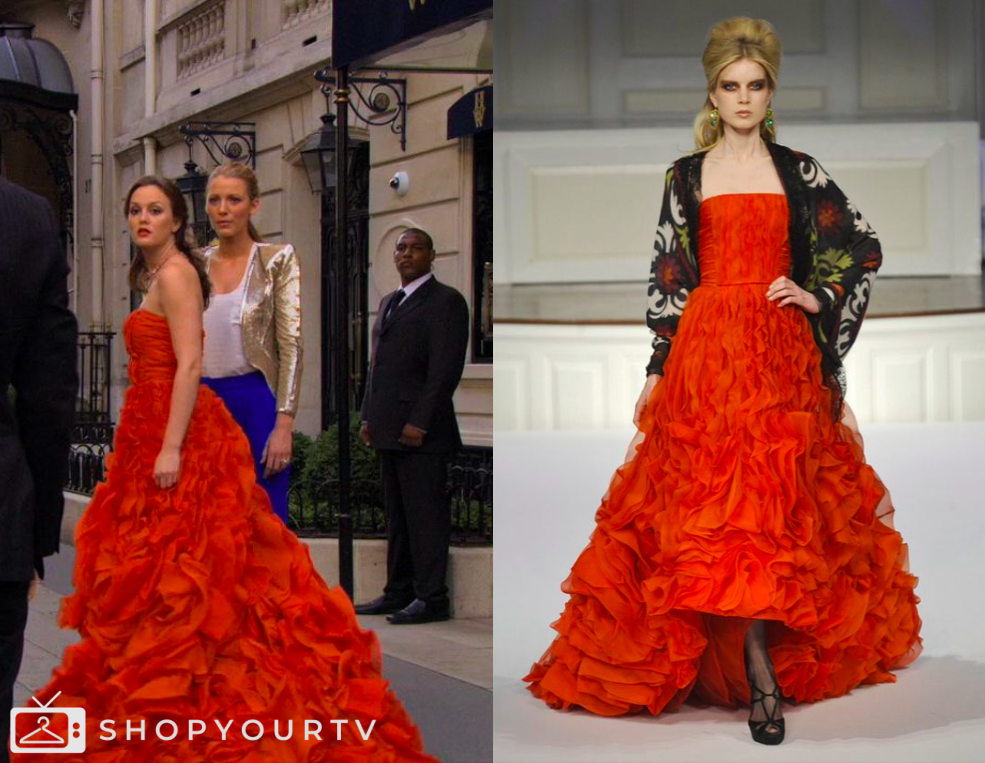 Gossip Girl: Season 4 Episode 2 Blair's Red Dress | Shop Your TV Gossip Girl: Season 4 Episode 2 Blair's Red Dress | Shop Your TV