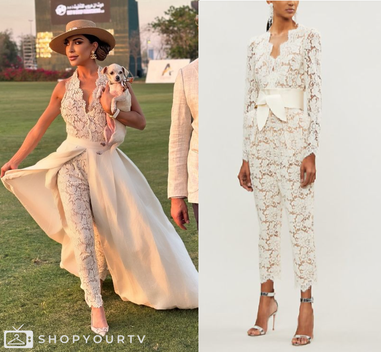 Taleen Rhod Real Housewives of Dubai: Season 2 Episode 11 Taleen's White Lace ...