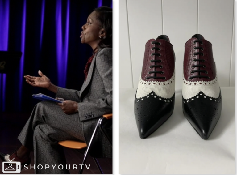 Good Morning America October 2024 Deborah Roberts's Colorblock Oxford