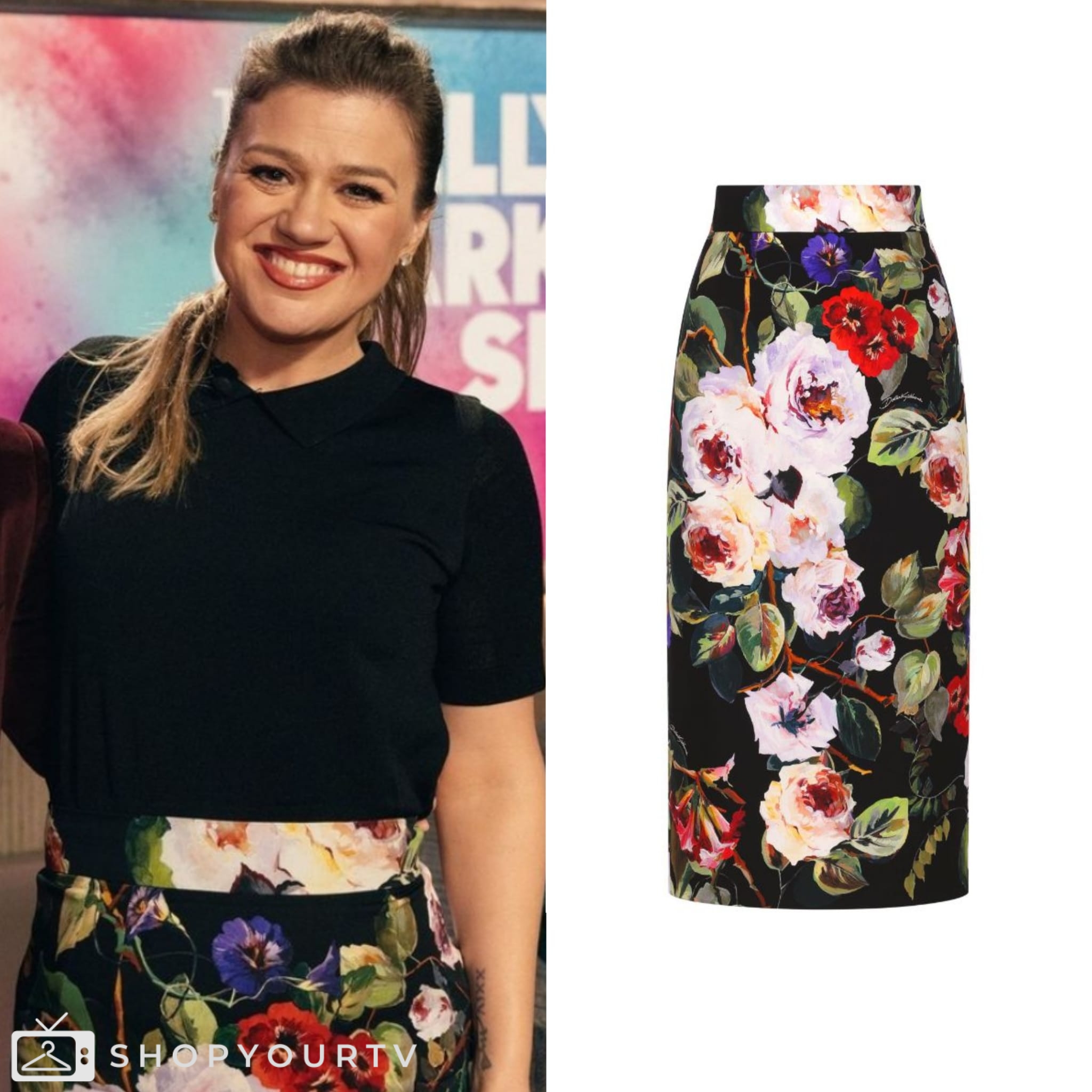 The Kelly Clarkson Show: October 2024 Kelly Clarkson’s Floral Print ...