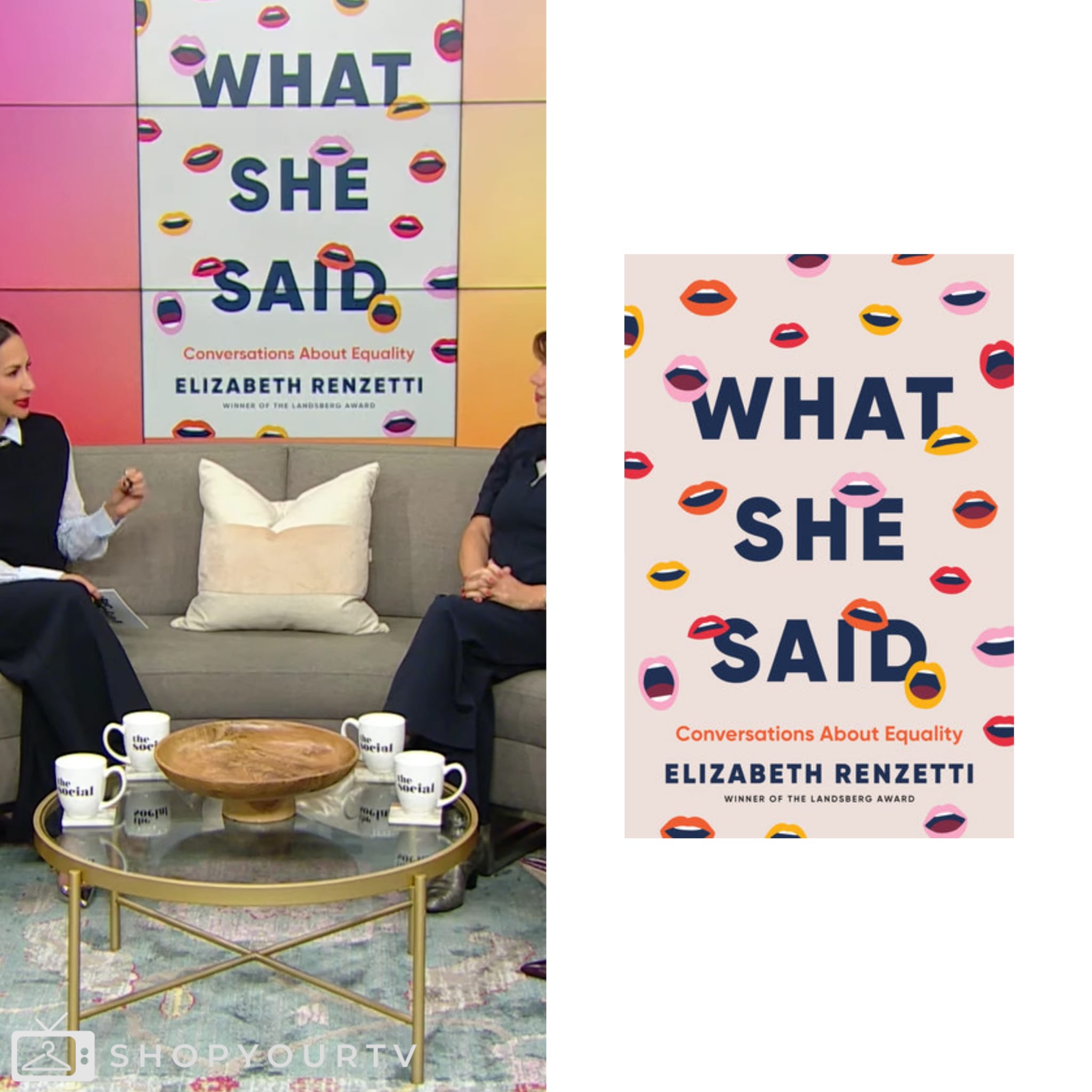 The Social: October 2024 Elizabeth Renzetti’s Book | Shop Your TV