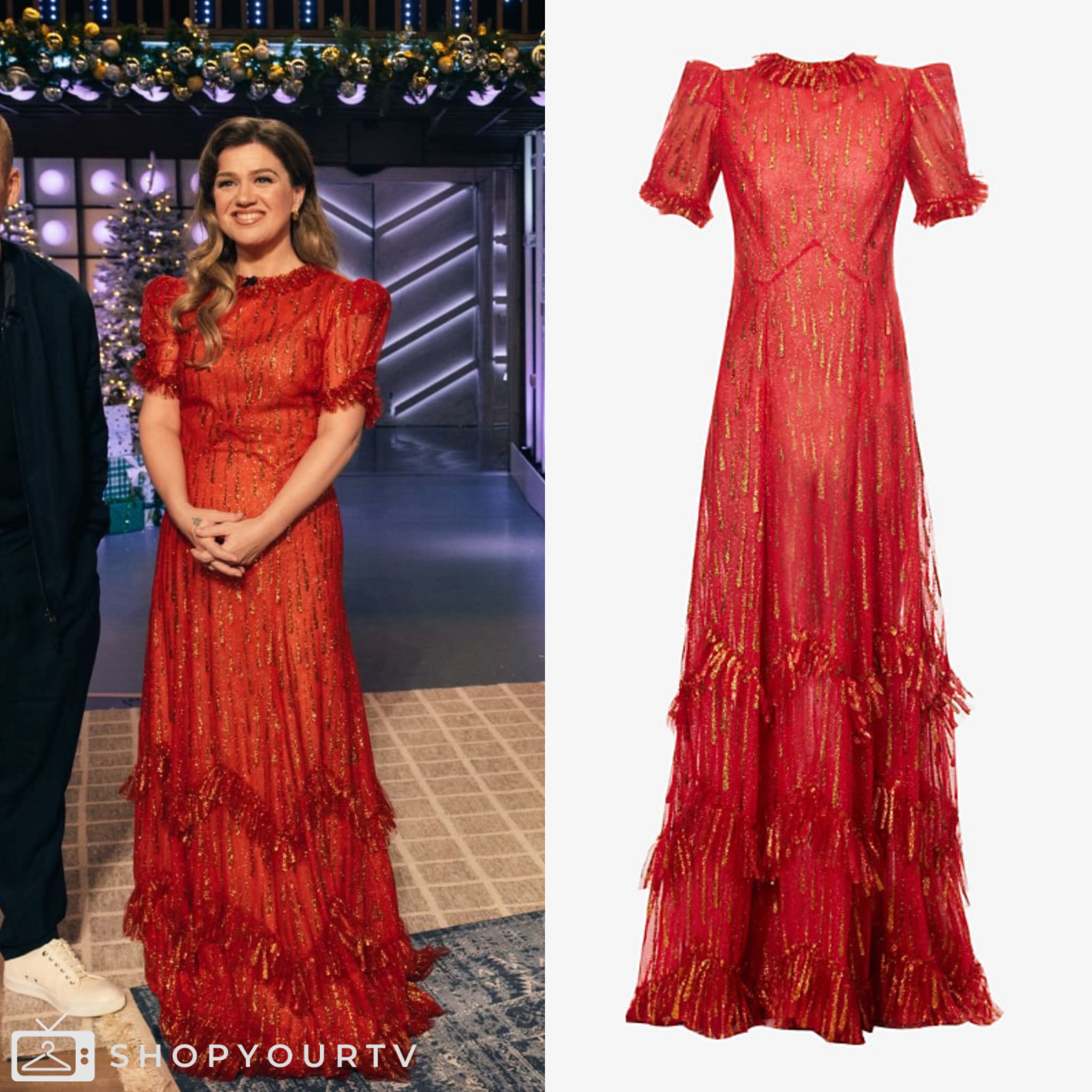 kelly clarkson lace dress WornOnTV: Kelly's green floral lace dress on The Kelly Clarkson Show | Kelly Clarkson