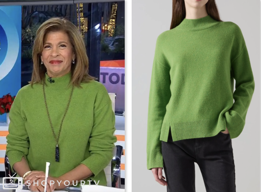 The Today Show December 2024 Hoda Kotb s Green Sweater Shop Your TV the-today-show-december-2024-hoda-kotb-s-green-sweater-shop-your-tv