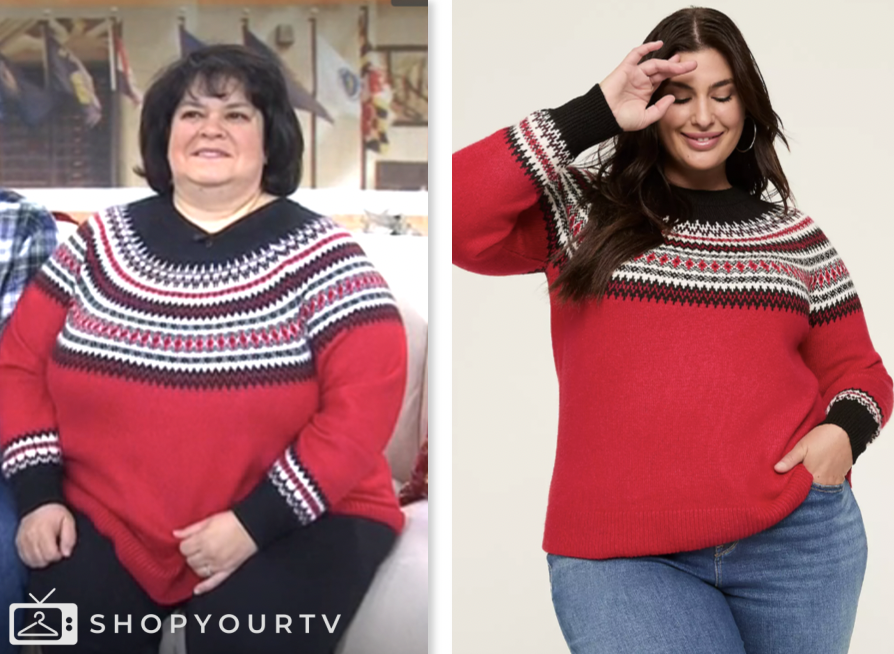 The Today Show December 2024 Shawn Albert s Red And Black Fair Isle the-today-show-december-2024-shawn-albert-s-red-and-black-fair-isle