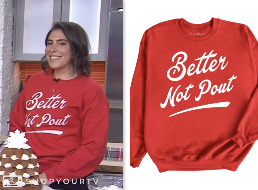 The Today Show December 2024 Katie Stilo s Red Sweatshirt Shop Your TV the-today-show-december-2024-katie-stilo-s-red-sweatshirt-shop-your-tv