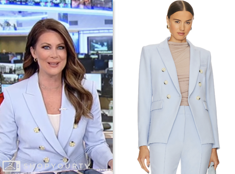 Molly Line Model America's Newsroom: December 2024 Molly Line's Light Blue Double ...