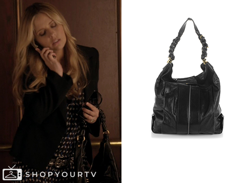 Bridget Ringer Ringer: Season 1 Episode 8 Bridget’s Black Bag with Braided Handle ...