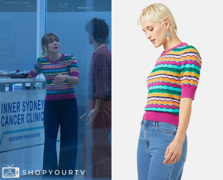 Bump: Season 5 Episode 2 Green Blouse | Shop Your TV