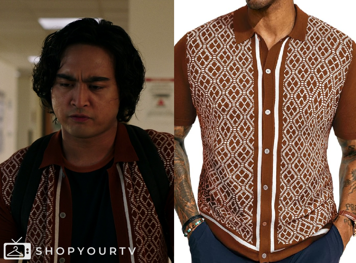 School Spirits Season 2 Episode 3 Simon's Polo Top Shop Your TV
