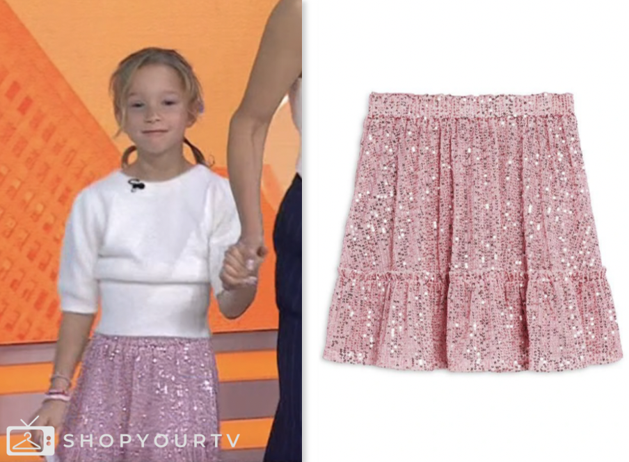 Sybil Show The Today Show: January 2025 Sybil Melvin's Pink Sequin Skirt | Shop ...
