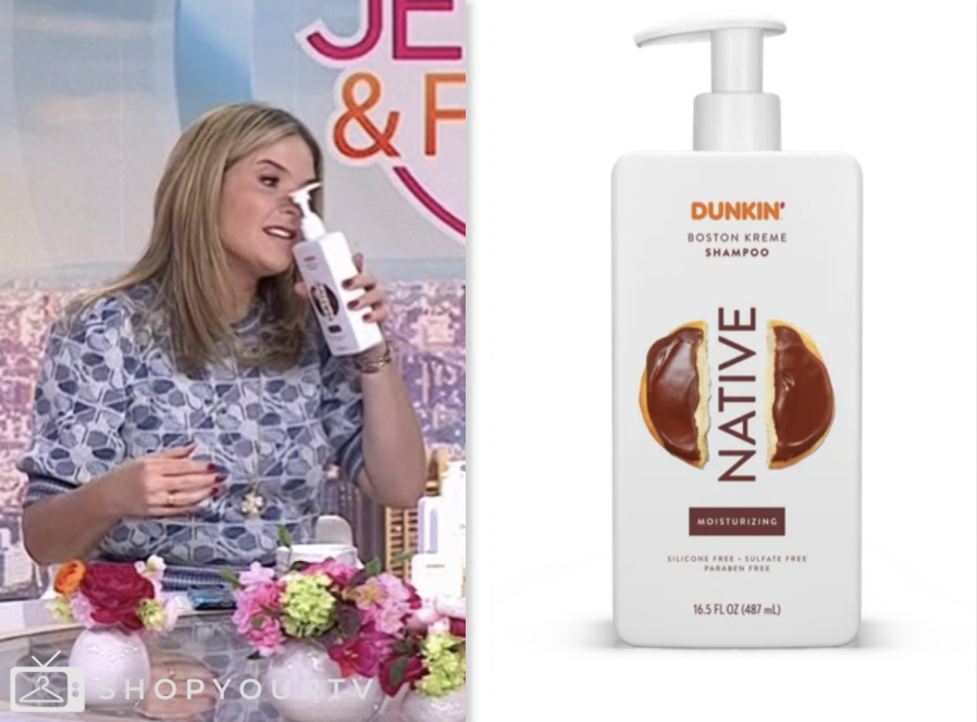 The Today Show: January 2025 Dunkin' Boston Kreme Moisturizing Shampoo ...