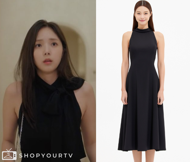 when the phone rings black dress When the phone rings kdrama Outfit