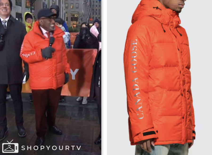 al roker, the today show, orange puffer jacket