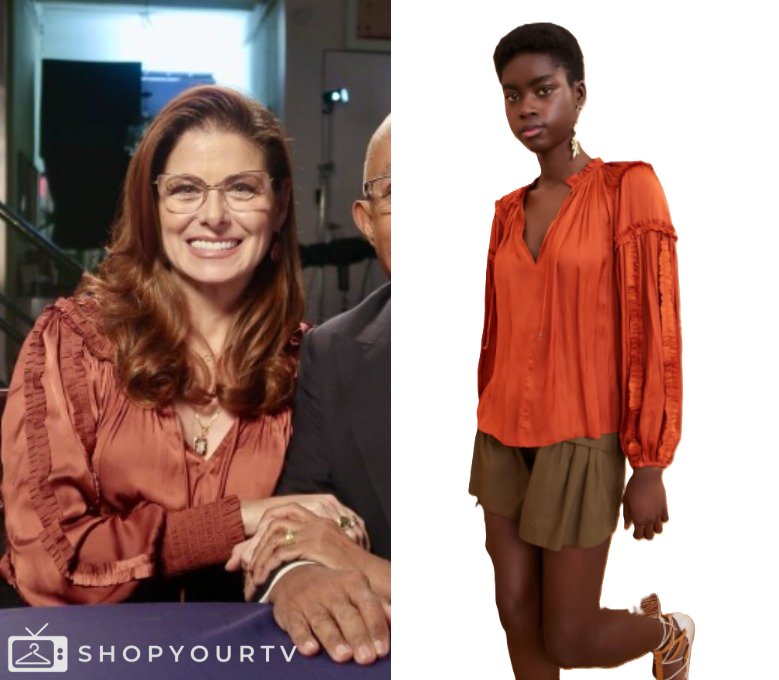 Finding Your Roots: Season 11 Epsiode 8 Debra's Coral Ruffle Trim ...