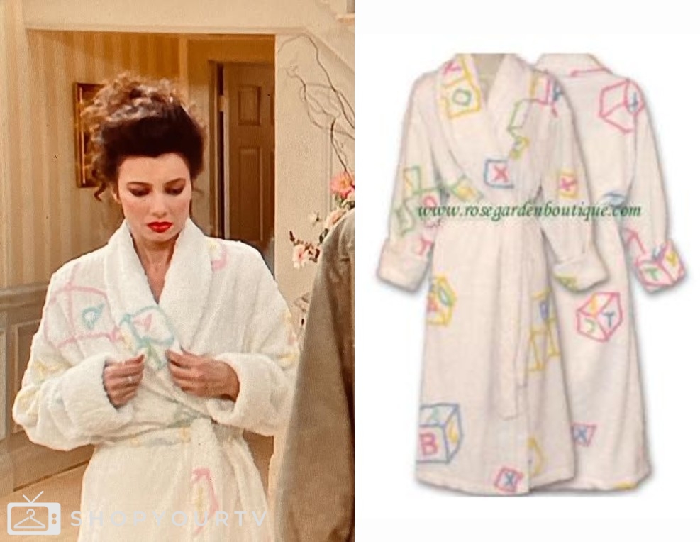 Fran Fine Robe The Nanny: Season 1 Episode 2 Fran’s Alphabet Blocks Robe | Shop Your TV