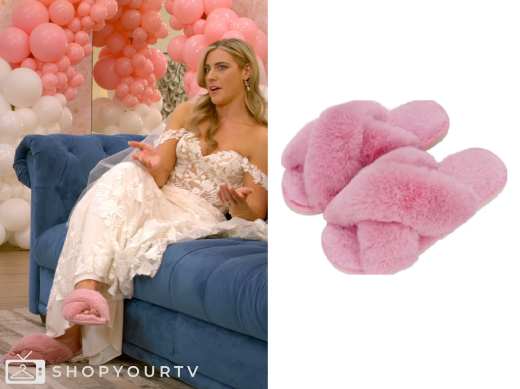 Love is Blind: Season 8 Episode 13 Sara's Fur Slippers | Shop Your TV