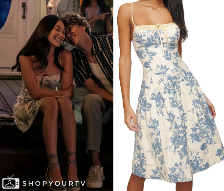The Summer I Turned Pretty: Season 3 Episode 1 Belly's Floral Midi Dress | Shop Your TV The Summer I Turned Pretty: Season 3 Episode 1 Belly's Floral Midi Dress | Shop Your TV