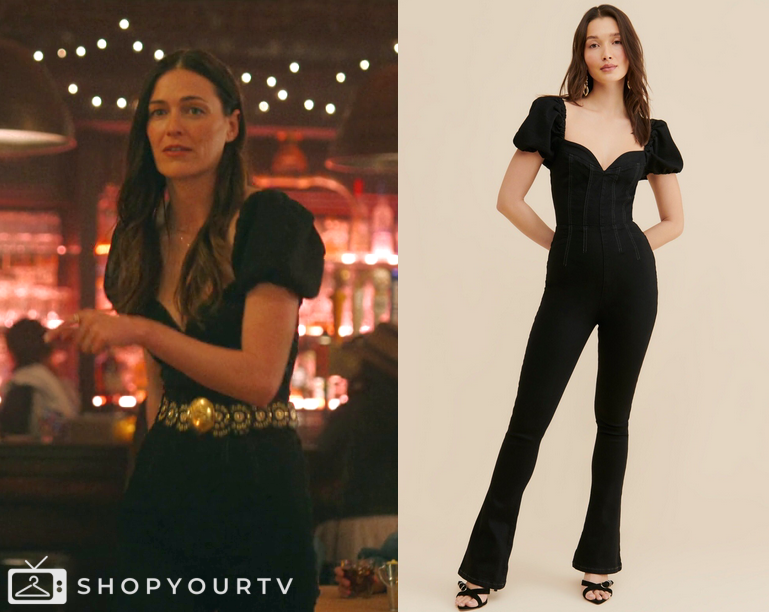 Angi Ransome Ransom Canyon: Season 1 Episode 3 Angie's Denim Jumpsuit | Shop Your TV
