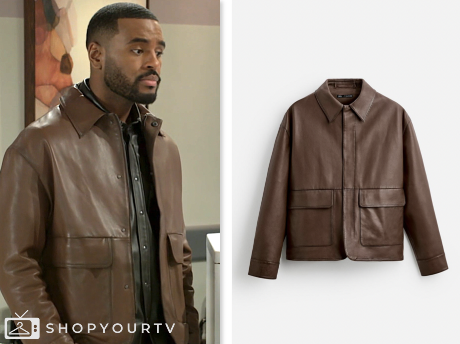 beyond the gates, brown leather jacket, Andre Richardson, Sean Freeman