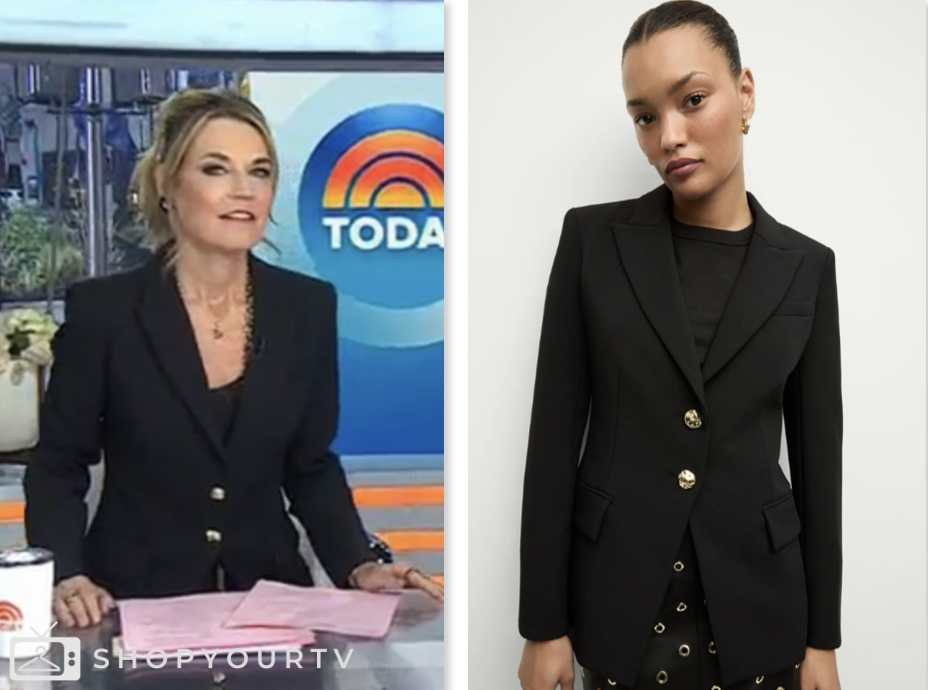 the today show, black blazer, savannah guthrie