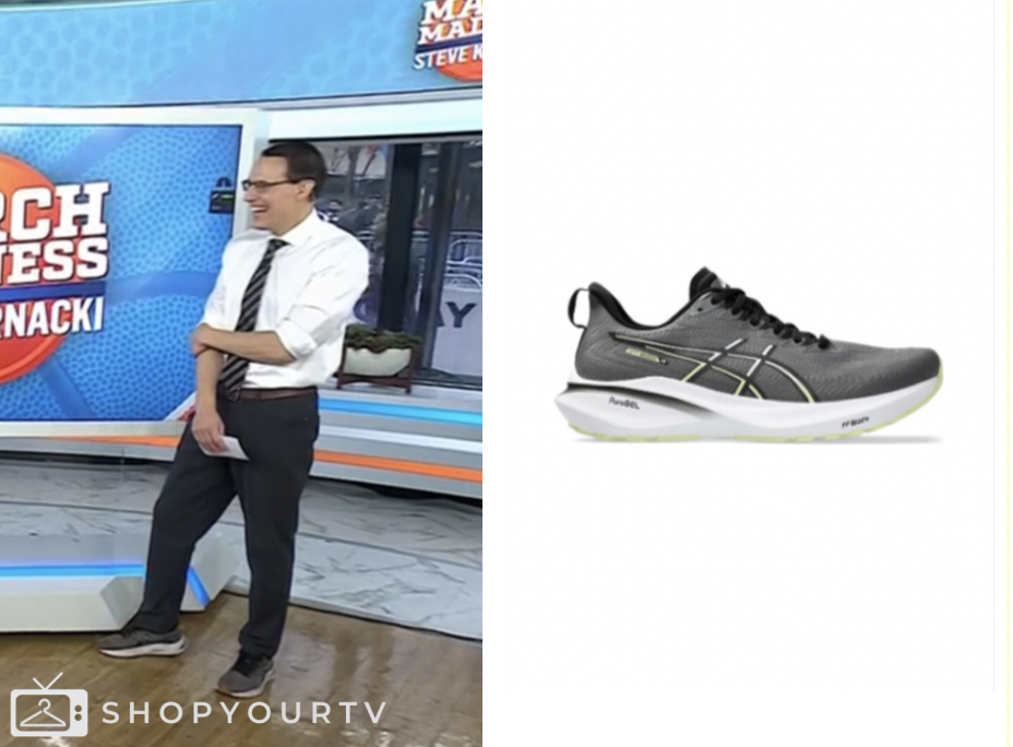 the today show, grey sneakers, Steve Kornacki