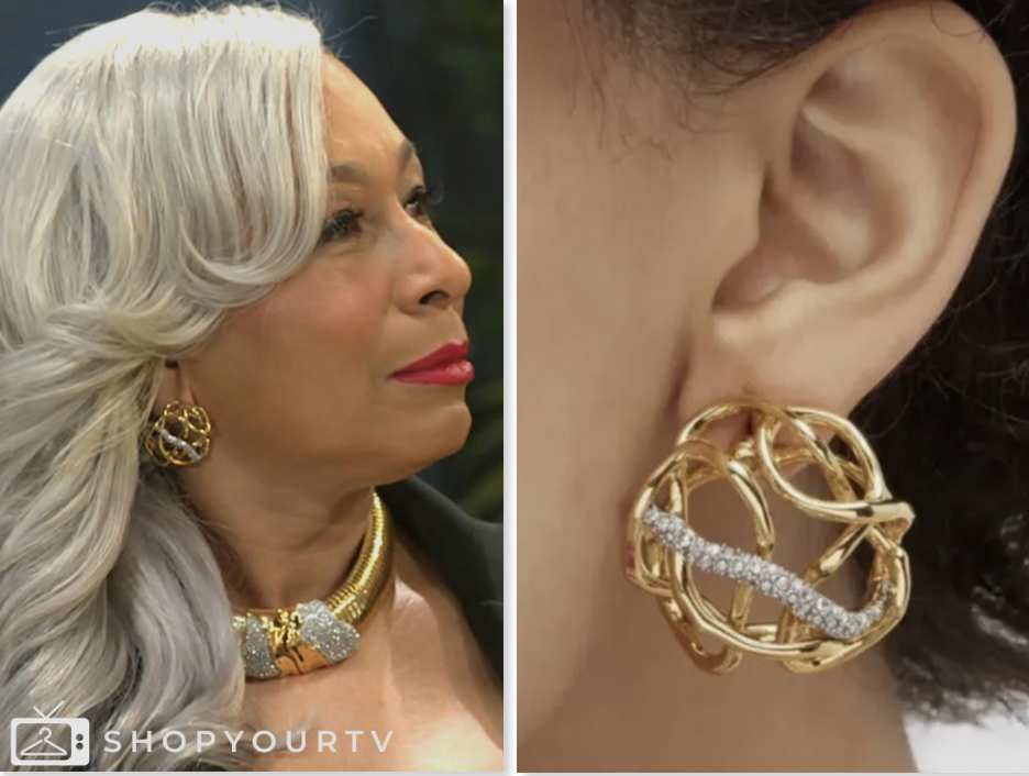 beyond the gates, anita dupree, Tamara Tunie, stud earrings