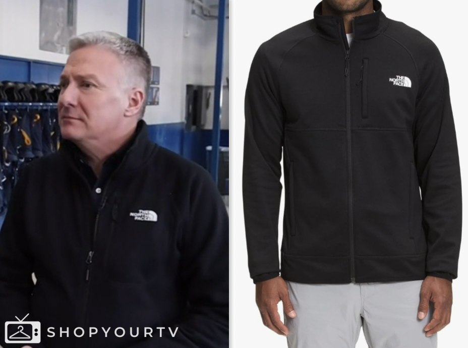 the today show, black zip jacket, tom costello