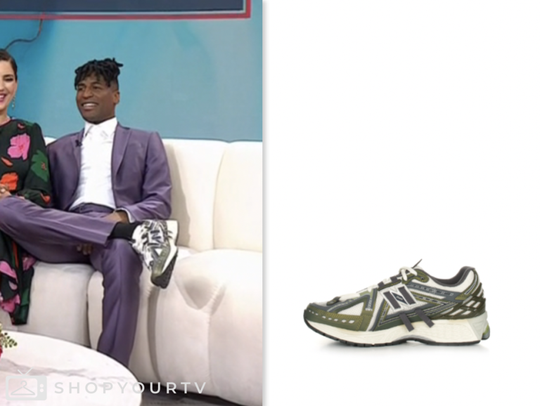 the today show, green sneakers, Jon Batiste