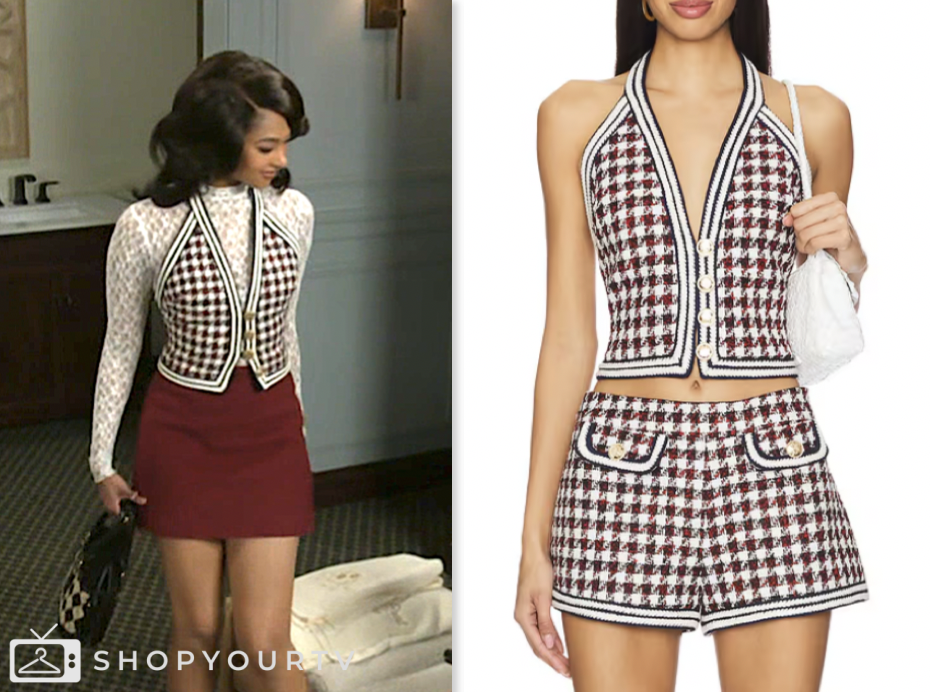 beyond the gates, Kat Richardson, Colby Muhammad, tweed knit halter vest top