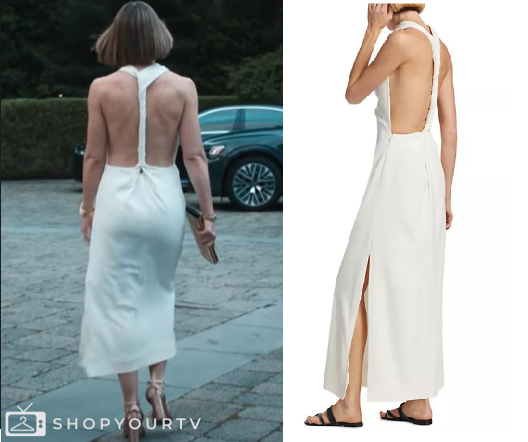 The Better Sister: Season 1 Episode 1 Chloe's White Twist Back Dress | Shop Your TV The Better Sister: Season 1 Episode 1 Chloe's White Twist Back Dress | Shop Your TV