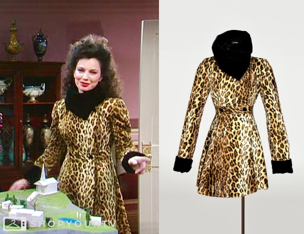 The Nanny: Season 1 Episode 10 Fran's Leopard Print Coat | Shop Your TV