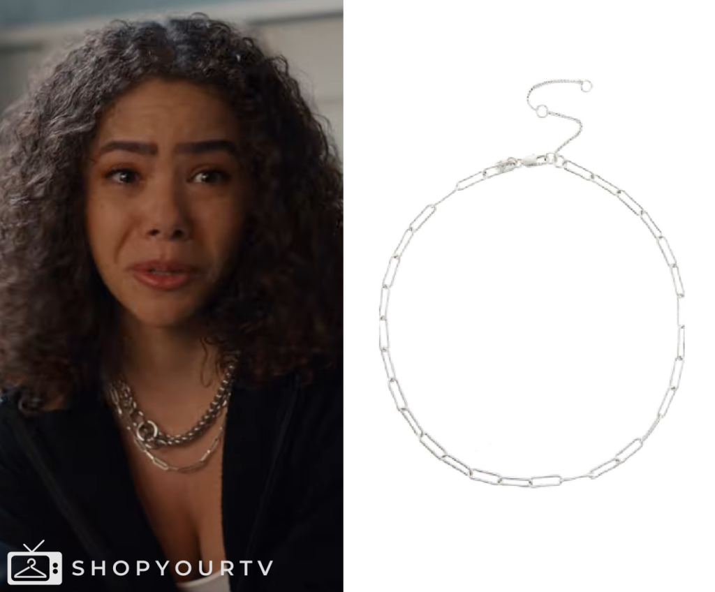 Ginny and Georgia: Season 3 Ginny's Paperclip Chain Necklace | Shop Your TV