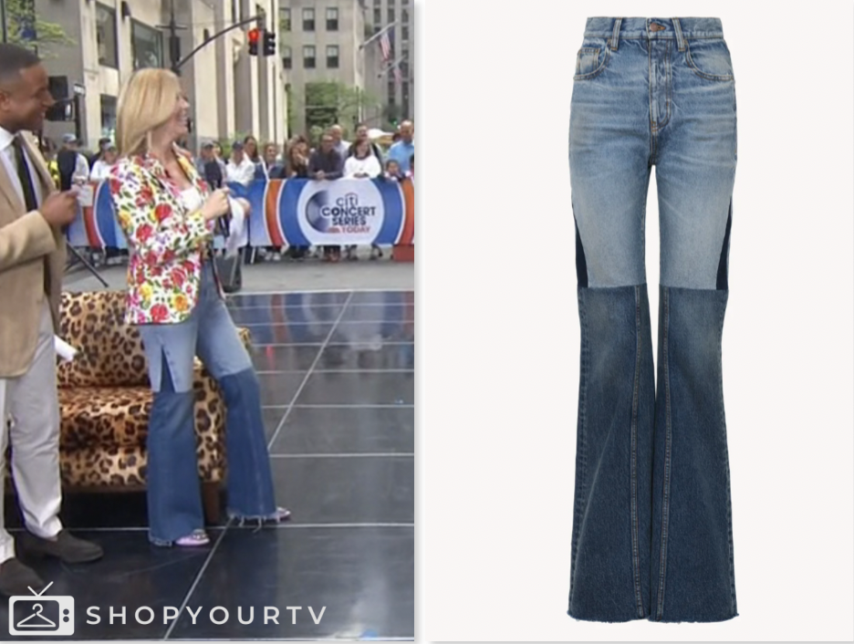 the today show, patchwork jeans, jill martin