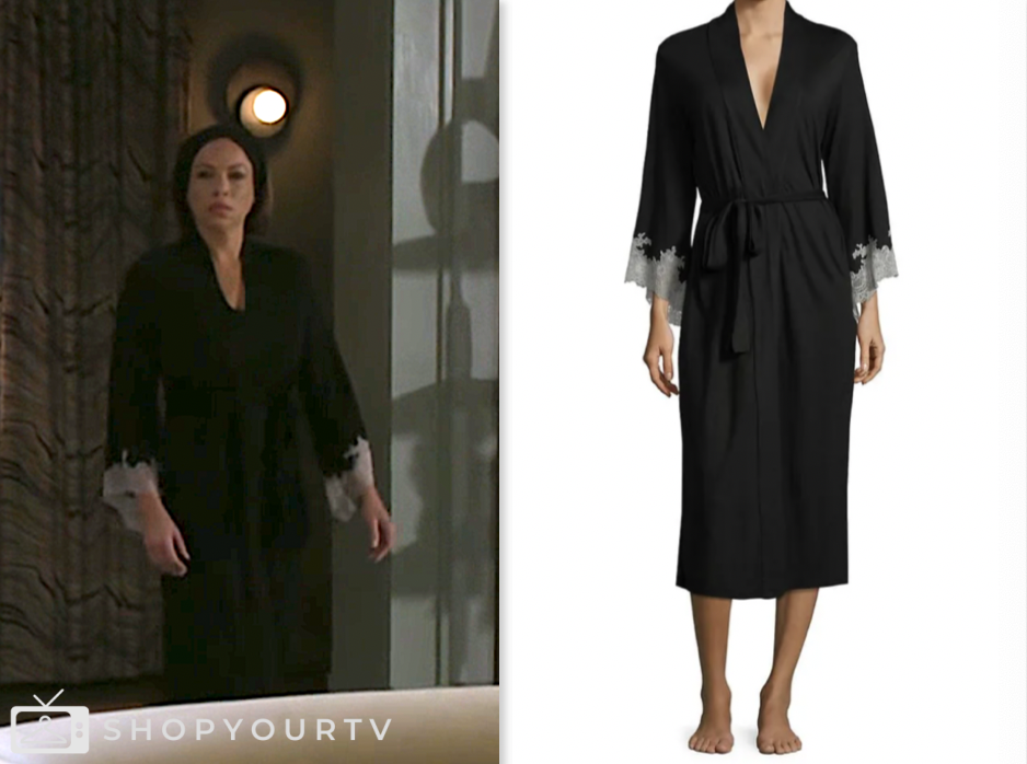 beyond the gates, black lace trim robe, Daphnée Duplaix, Nicole Dupree Richardson