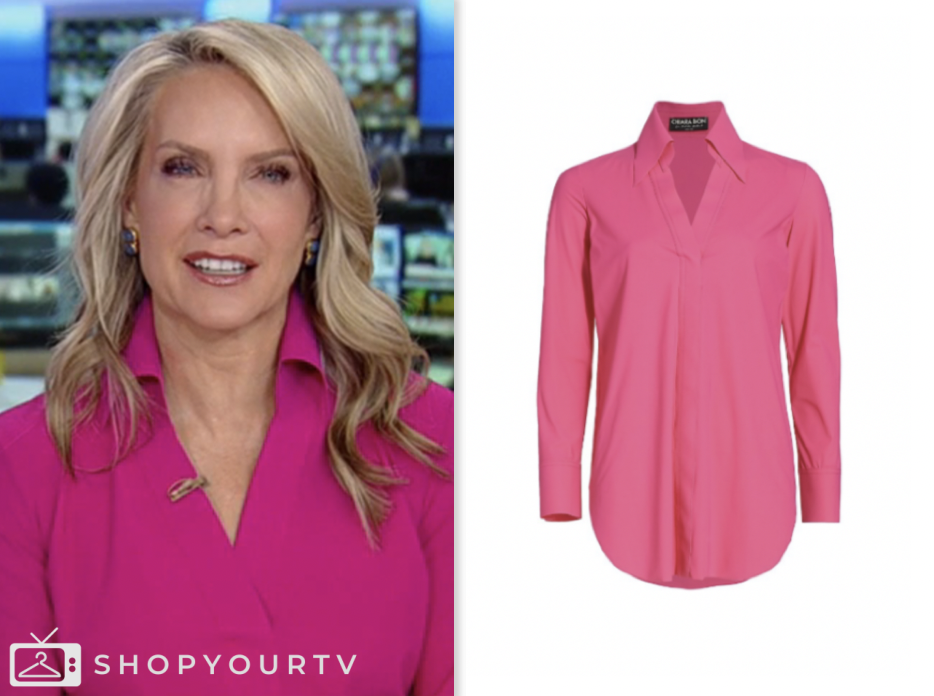 america's newsroom, pink shirt, dana perino, fox news fashion