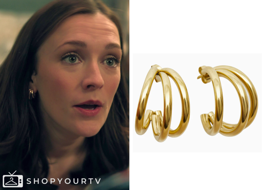 YOU: Season 5 Episode 7 Kate's Triple Hoop Earrings | Shop Your TV