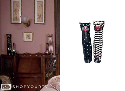 Charmed (1998): Season 4 Episode 7 Manor's Double Cat Figurines | Shop ...