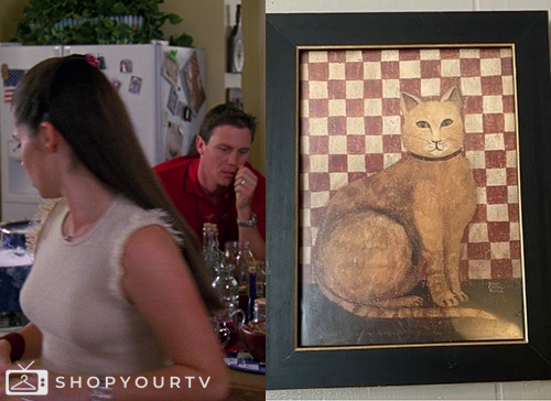 Cat House Charmed Script Charmed (1998): Season 4 Episode 9 Manor’s Kitchen Cat Art Print | Shop ...
