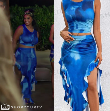 90 Day Hunt For Love: Season 1 Episode 1 Chantel Everett's Blue Tie Dye